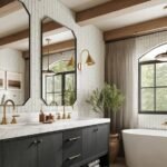 How a Coastal Mirror Framing Kit Can Transform Your Bathroom