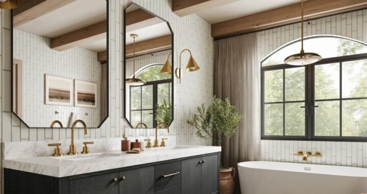 How a Coastal Mirror Framing Kit Can Transform Your Bathroom