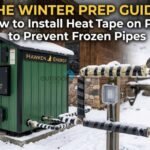 The Winter Prep Guide -- How to Install Heat Tape on PEX to Prevent Frozen Pipes