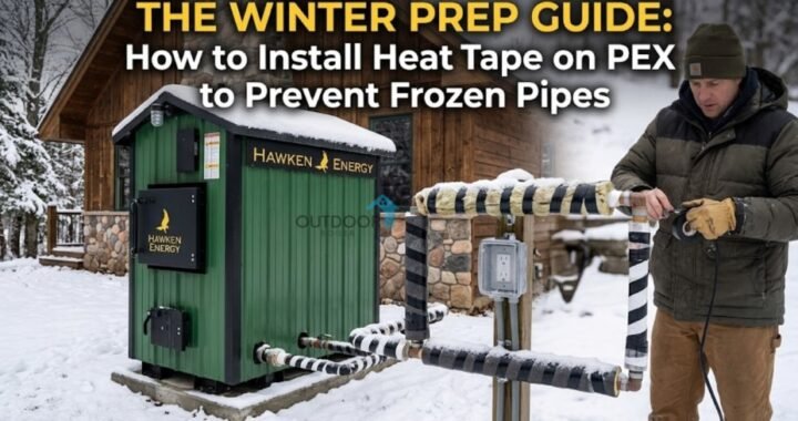 The Winter Prep Guide -- How to Install Heat Tape on PEX to Prevent Frozen Pipes