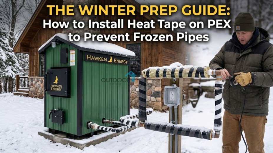 The Winter Prep Guide -- How to Install Heat Tape on PEX to Prevent Frozen Pipes